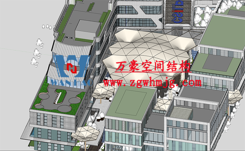 萬豪2022第3標(biāo)-中國(guó)東盟特色商品匯聚中心膜鋼構(gòu)工程