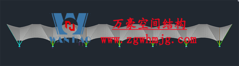 寧波諾丁漢大學(xué)室外運(yùn)動場地改擴(kuò)建項(xiàng)目膜結(jié)構(gòu)工程完工