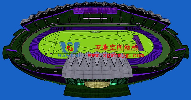 萬豪2022第14標-張掖奧體中心建設項目（EPC）總承包體育場PTFE膜結構專業(yè)分包工程