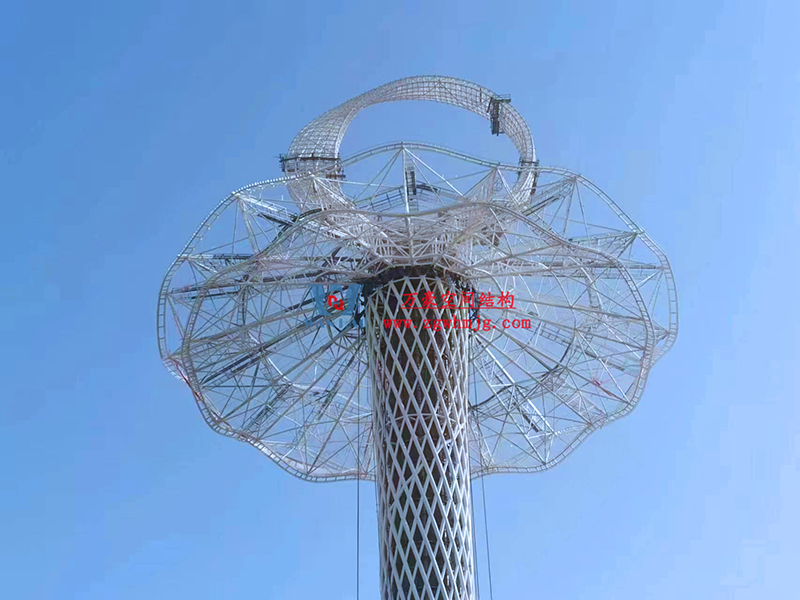 I TOWER-芭蕾舞者裙擺提升安裝階段完美收官！