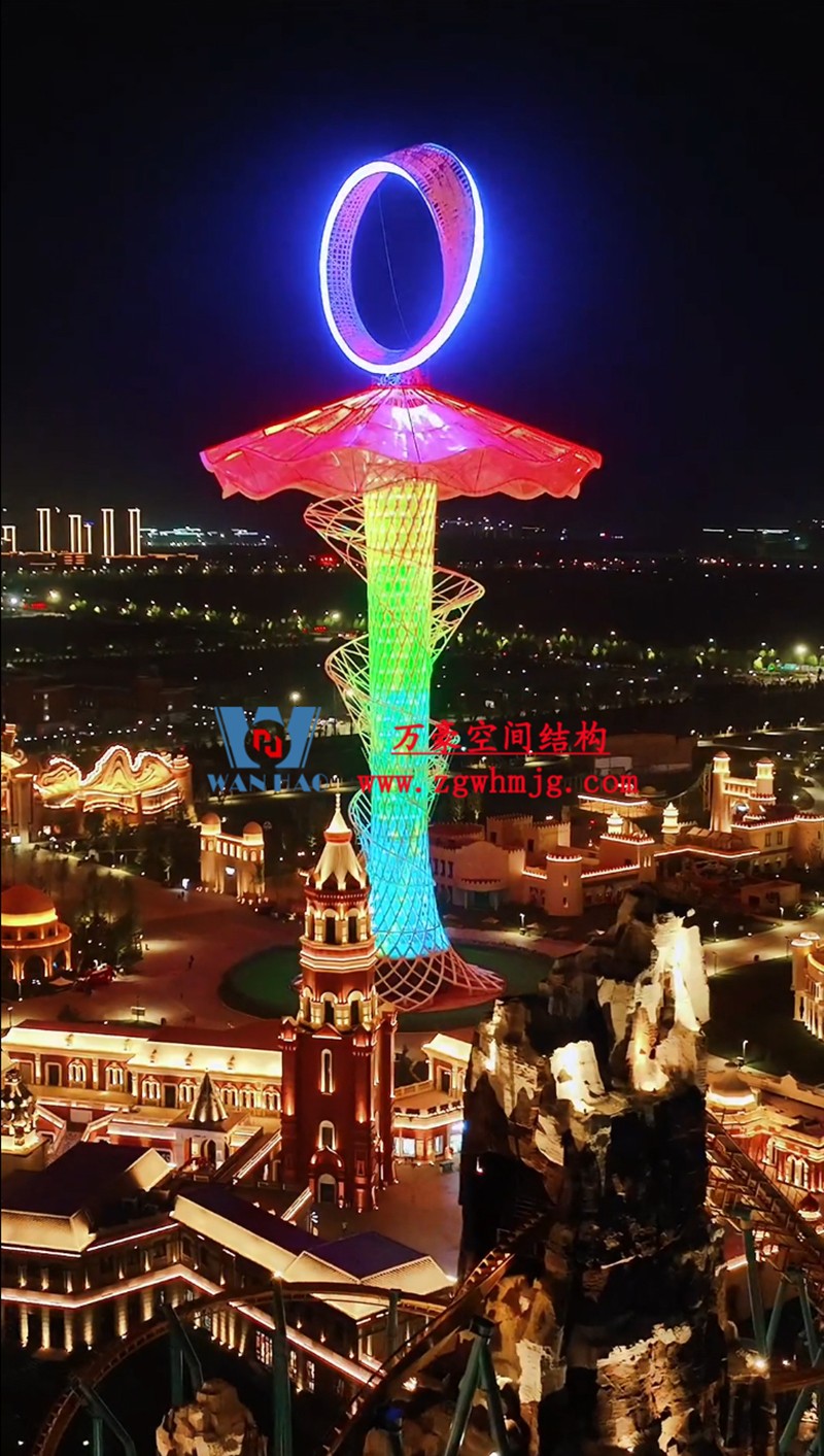 身姿輕盈，造型優(yōu)美的膜結(jié)構(gòu)建筑