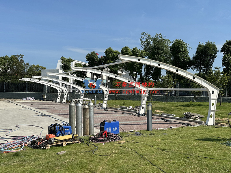 中國(guó)民用航空寧波控住交通管理站車棚建造項(xiàng)目