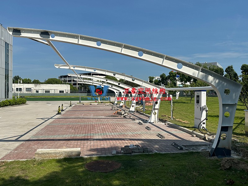 中國(guó)民用航空寧波控住交通管理站車棚建造項(xiàng)目
