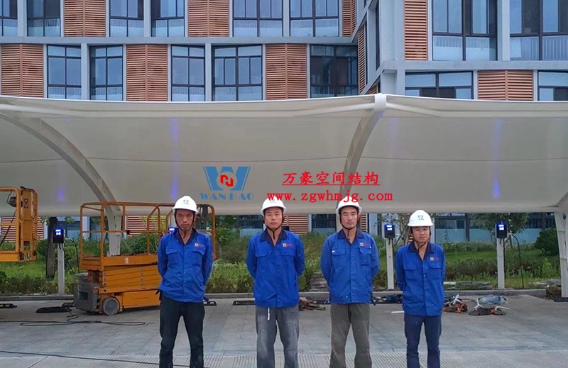中國(guó)民用航空寧波控住交通管理站車棚建造項(xiàng)目