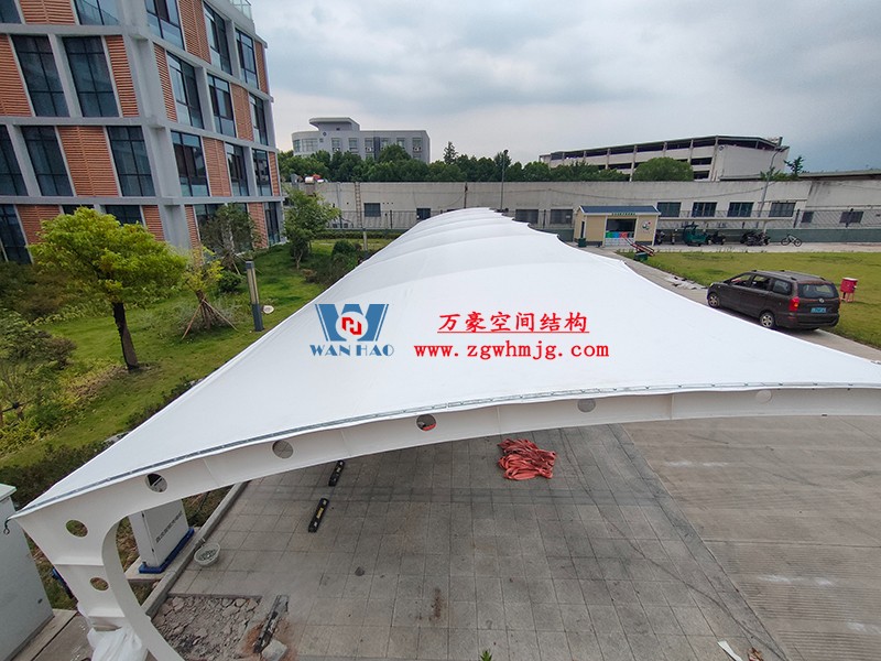 中國(guó)民用航空寧波控住交通管理站車棚建造項(xiàng)目