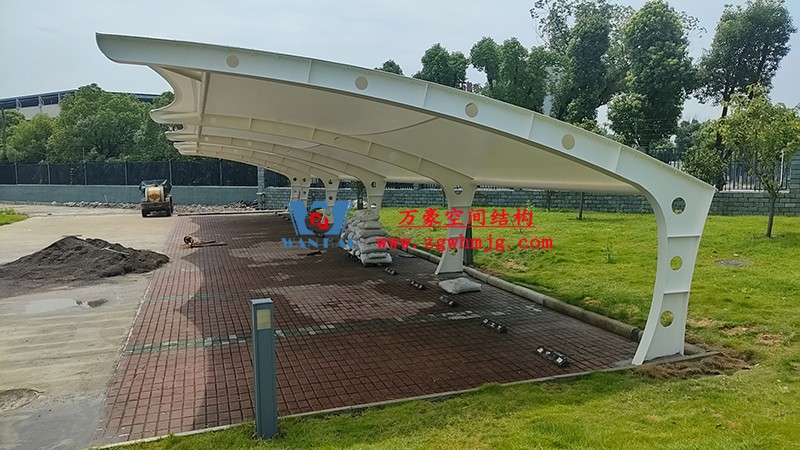 中國(guó)民用航空寧波控住交通管理站車棚建造項(xiàng)目