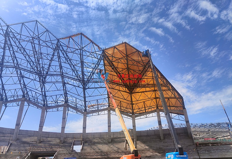 張掖奧體中心建設(shè)項(xiàng)目（EPC）總承包體育場PTFE膜結(jié)構(gòu)專業(yè)分包工程