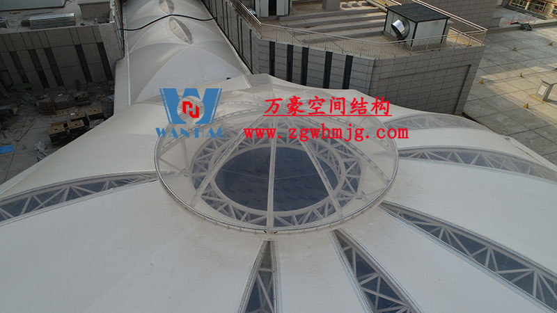 新泰卓越·財富廣場膜結構項目