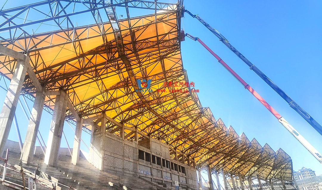 張掖奧體中心建設(shè)項(xiàng)目（EPC）總承包體育場PTFE膜結(jié)構(gòu)專業(yè)分包工程