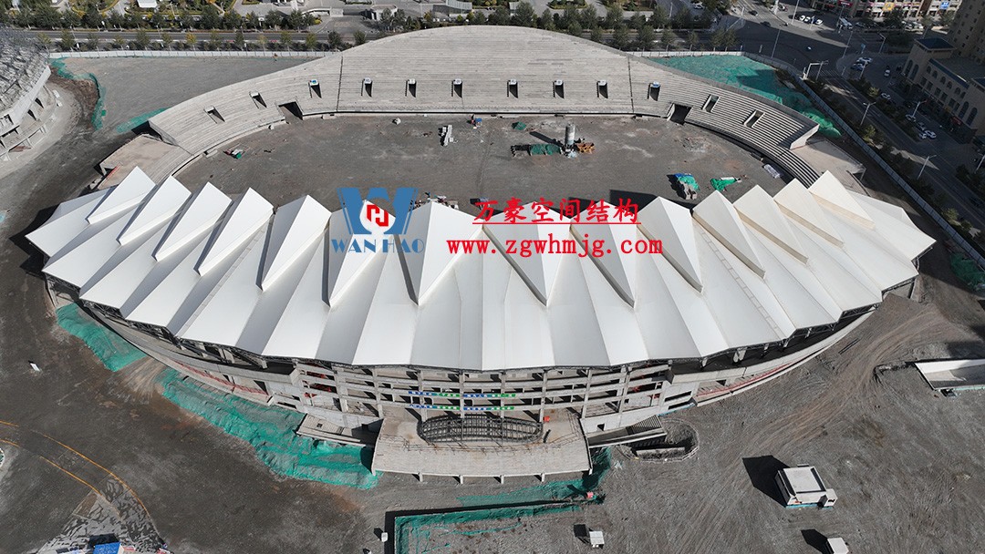 張掖奧體中心建設(shè)項(xiàng)目（EPC）總承包體育場PTFE膜結(jié)構(gòu)專業(yè)分包工程