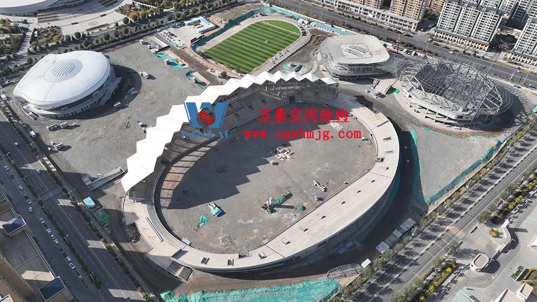張掖奧體中心建設(shè)項(xiàng)目（EPC）總承包體育場PTFE膜結(jié)構(gòu)專業(yè)分包工程