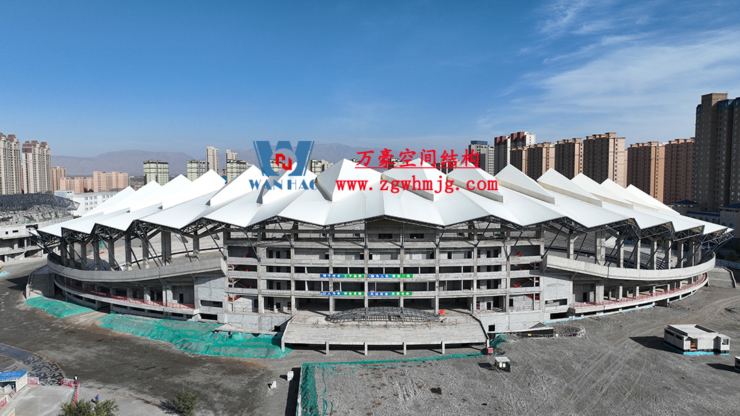 張掖奧體中心建設(shè)項(xiàng)目（EPC）總承包體育場PTFE膜結(jié)構(gòu)專業(yè)分包工程