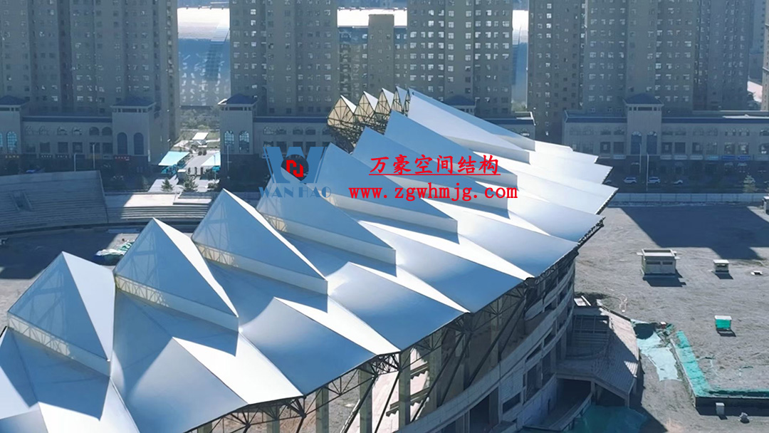 張掖奧體中心建設(shè)項(xiàng)目（EPC）總承包體育場PTFE膜結(jié)構(gòu)專業(yè)分包工程