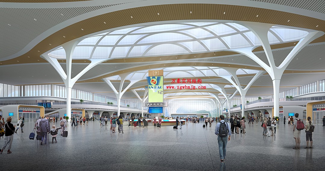 重慶東站站房正在加速建設(shè)，全力繪就項(xiàng)目新篇章