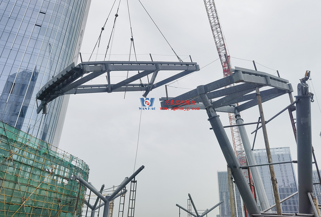 攻堅(jiān)克難，全速推進(jìn)|這個(gè)ETFE商業(yè)天幕迎來(lái)新進(jìn)展