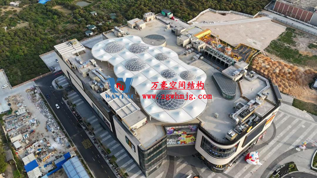 廣州從化鳳凰新天地商業(yè)樓ETFE PTFE膜結構