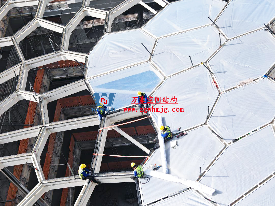 安吉縣昌碩小區(qū)地塊房產(chǎn)開發(fā)項目鋼結構天幕工程