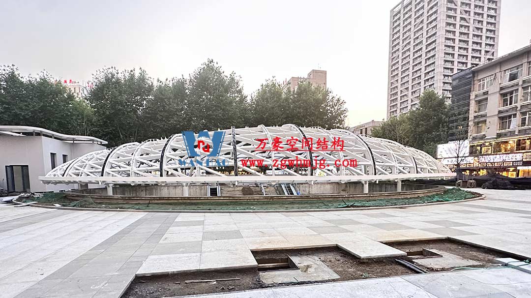 安吉縣人民路地塊房產(chǎn)開(kāi)發(fā)ETFE膜結(jié)構(gòu)項(xiàng)目