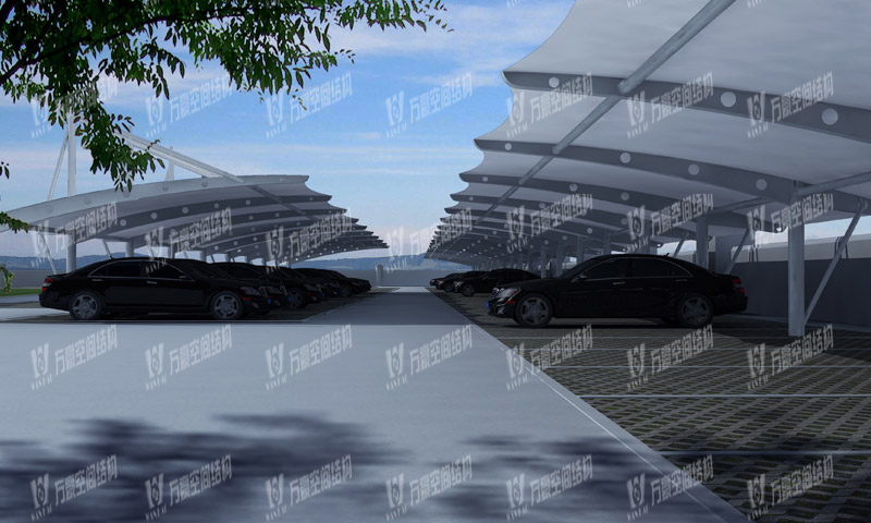 萬(wàn)豪2019第15標(biāo)-寧波市望春監(jiān)獄非機(jī)動(dòng)車膜結(jié)構(gòu)停車棚及辦公區(qū)大門道閘工程